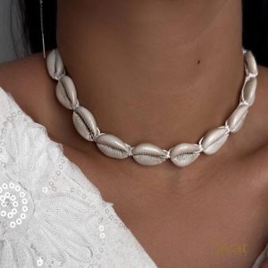 گردنبند صدف گوش ماهی