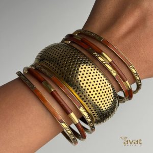 دستبند برنج هندی