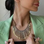 گردنبند سرخپوستی برنج