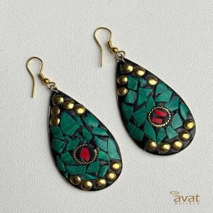 خرید گوشواره سنگ طبیعی