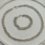 گردنبند خوشه انگور برنج هندی