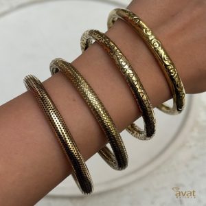 النگو لوله ای برنجی هندی