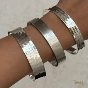 دستبند و بنگل هندی نقره ای