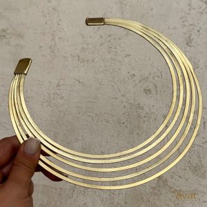 طوق هندی برنج پنج رج