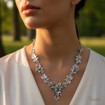 خرید گردنبند برگ درختی