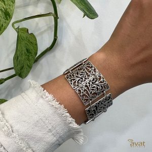 دستبند ورشو نقره ای