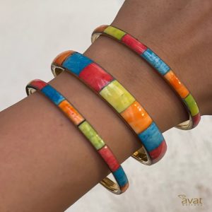 ست النگو رنگی هندی