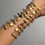 بنگل نیمه باز هندی طلایی