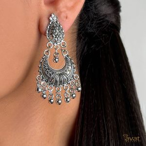 گوشواره-هندی-کروم