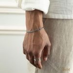 قیمت دستبند استیل فیگارو